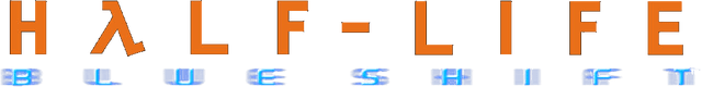Логотип Half-Life: Blue Shift