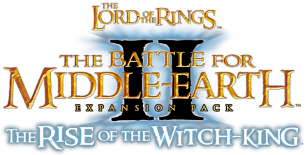 Логотип Властелин колец: Битва за Средиземье 2: Восстание Короля-Чародея