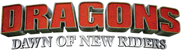Логотип DreamWorks Dragons: Dawn of New Riders