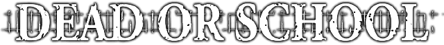 Логотип DEAD OR SCHOOL