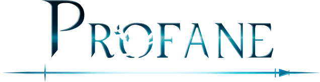 Логотип Profane