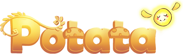 Логотип Potata: fairy flower