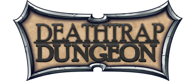 Логотип Deathtrap Dungeon: The Interactive Video Adventure