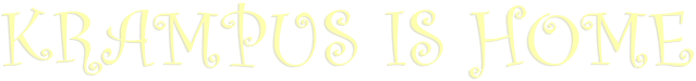 Логотип Krampus is Home