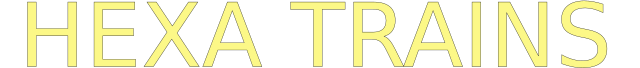 Логотип Hexa Trains