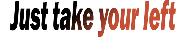 Логотип Just Take Your Left
