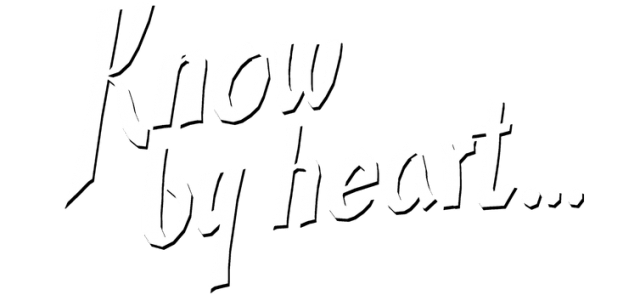 Логотип Know by heart... (Помни...)
