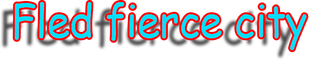 Логотип Fled fierce city