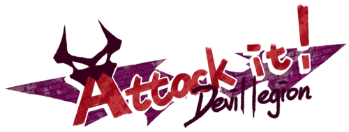 Логотип Attack it! Devil legion