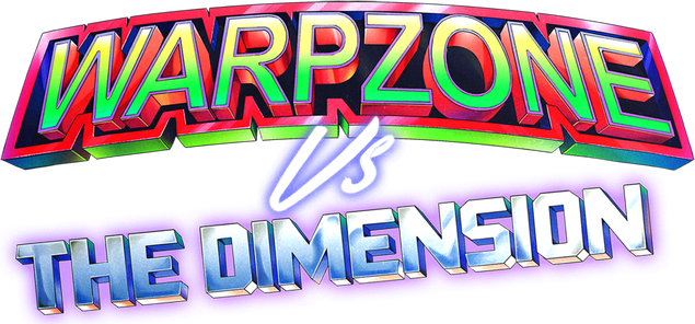 Логотип WarpZone vs THE DIMENSION