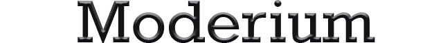 Логотип Moderium