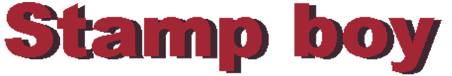 Логотип Stamp Boy