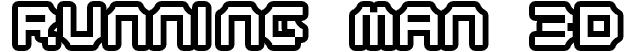 Логотип Running Man 3D