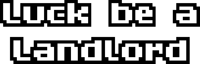 Логотип Luck be a Landlord