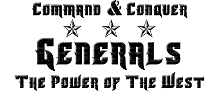 Логотип Command & Conquer: Generals Zero Hour - The Power Of The West