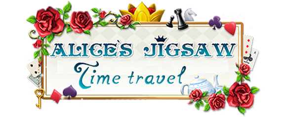 Логотип Alice's Jigsaw Time Travel