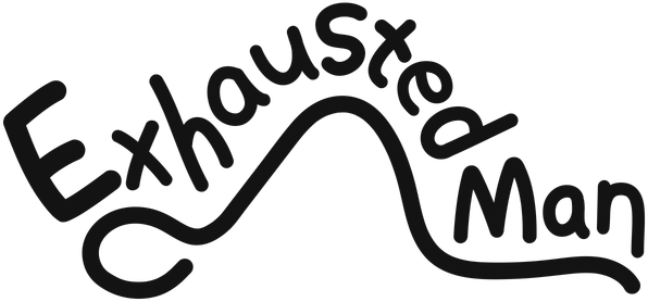 Логотип Exhausted Man