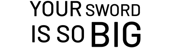 Логотип Your Sword Is So Big