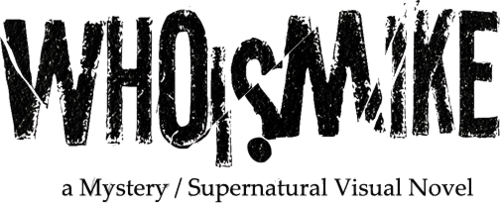 Логотип Who Is Mike - A Visual Novel