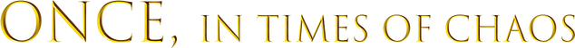 Логотип Once,in Times of Chaos