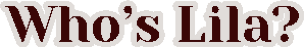 Логотип Who's Lila?