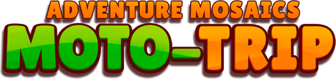 Логотип Adventure Mosaics. Moto-Trip