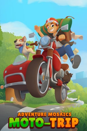 Adventure Mosaics. Moto-Trip