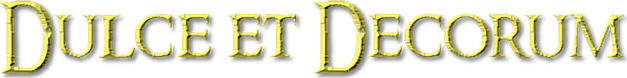 Логотип Dulce et Decorum