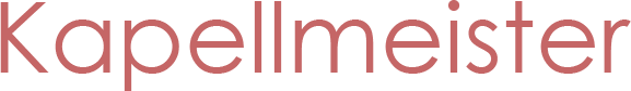 Логотип Kapellmeister