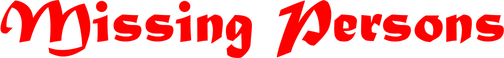 Логотип Missing Persons