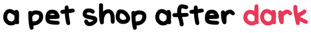 Логотип a pet shop after dark