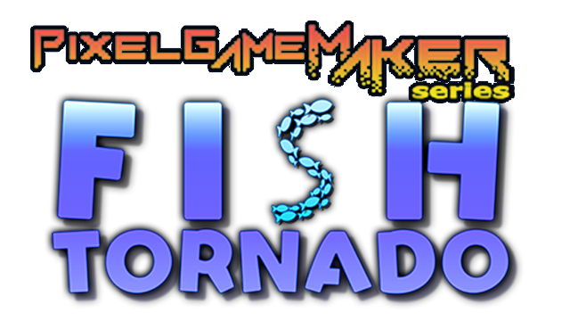 Логотип Pixel Game Maker Series Fish Tornado