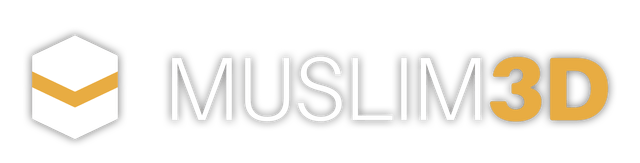 Логотип Muslim 3D