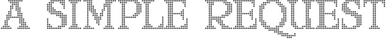 Логотип A SIMPLE REQUEST
