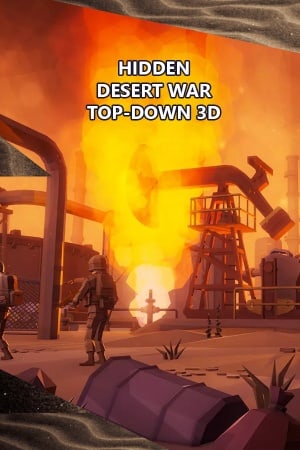 Hidden Desert War Top-Down 3D