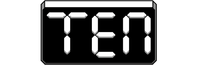 Логотип TEN - Ten Rooms, Ten Seconds