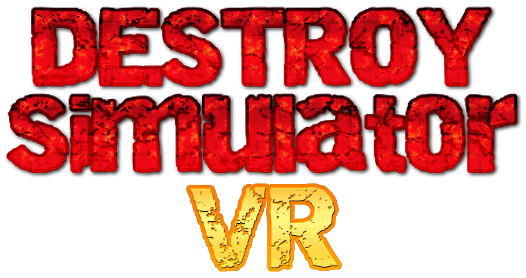 Логотип DESTROY Simulator VR