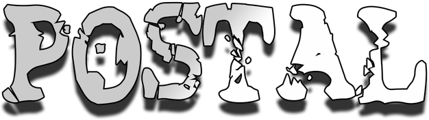 Логотип POSTAL: Classic and Uncut