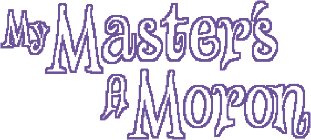 Логотип My Master's A Moron