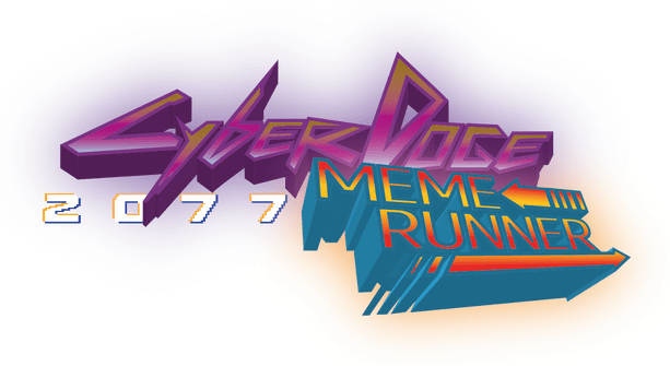 Логотип Cyber-doge 2077: Meme runner