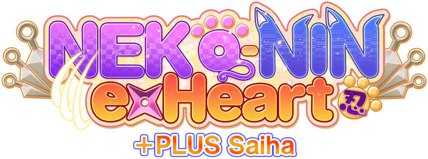 Логотип NEKO-NIN exHeart +PLUS Saiha