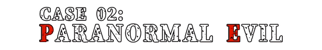 Логотип Case 02: Paranormal Evil