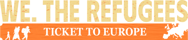 Логотип We. The Refugees: Ticket to Europe