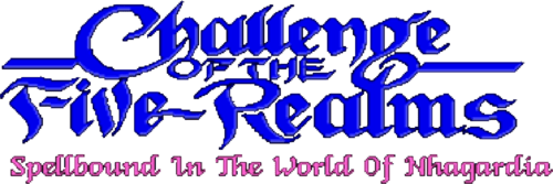 Логотип Challenge of the Five Realms: Spellbound in the World of Nhagardia