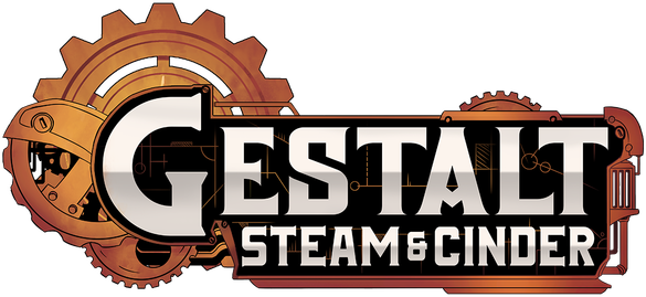 Логотип Gestalt: Steam and Cinder