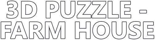 Логотип 3D PUZZLE - Farm House
