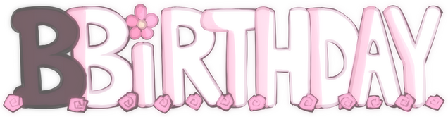 Логотип BBirthday - Visual Novel