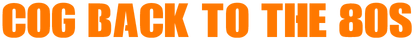 Логотип COG Back To The 80s