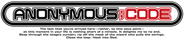 Логотип ANONYMOUS;CODE