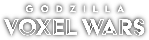 Логотип Godzilla Voxel Wars